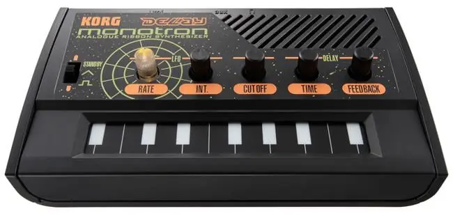 Korg Monotron DELAY Analog Ribbon Synthesizer Zertifiziert