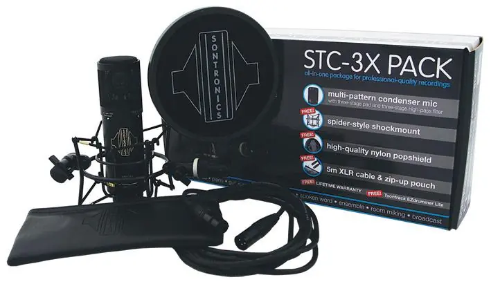 Saisonangebot Sontronics STC-3-X Pack Black