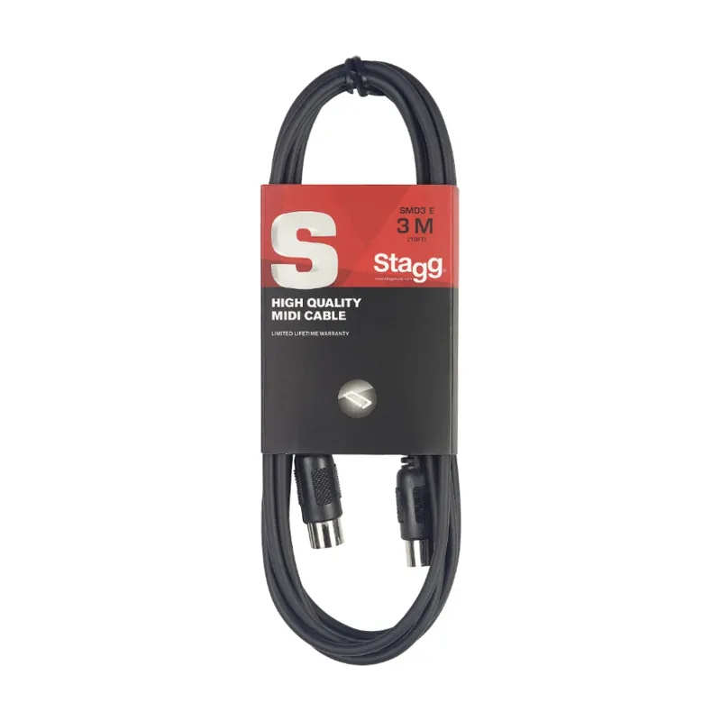 Stagg MIDI Kabel 2m schwarz Schnäppchen