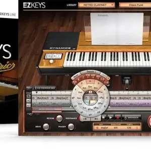 Neuheit Toontrack EZkeys Retro Electric
