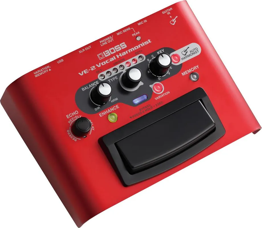 Boss VE-2 Vocal Harmonist Markenprodukt