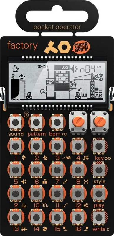 Neue Kollektion Teenage Engineering PO-16 Factory Pocket Operator