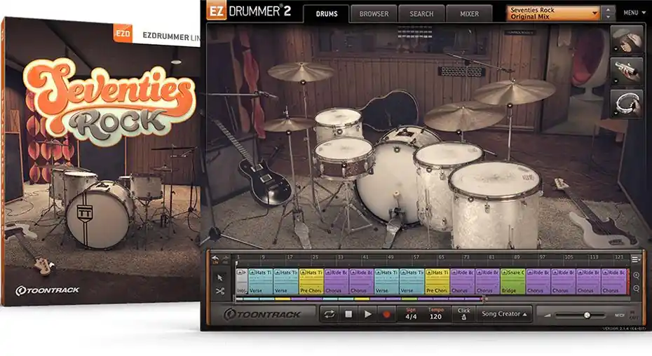 Toontrack EZX Seventies Rock Super-Preis