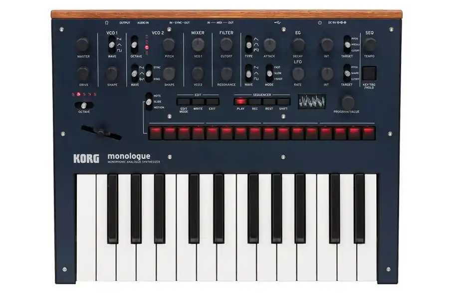 Geprüft Korg Monologue Blue