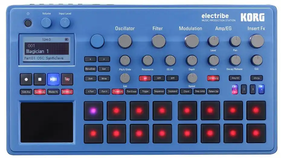 Korg Electribe Blue Nur Heute