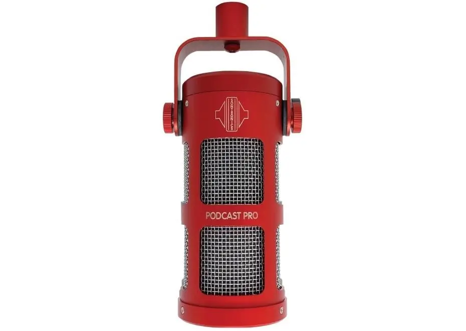 Neue Kollektion Sontronics Podcast Pro Red