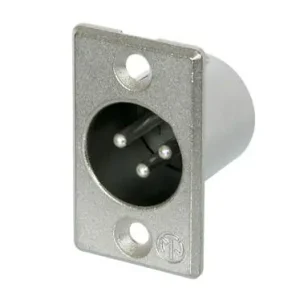 Highlight Neutrik NC3MP XLR male Einbaustecker