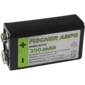 Fischer Amps ACCU 9V NiMH - 270mA Markenware