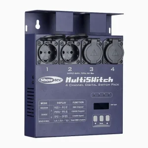 Showtec DSP-405 DMX Multiswitch Miniswitcher 4*5A Preisknaller
