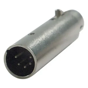 Umstecker XLR 3polfemale-5polmale Markenprodukt