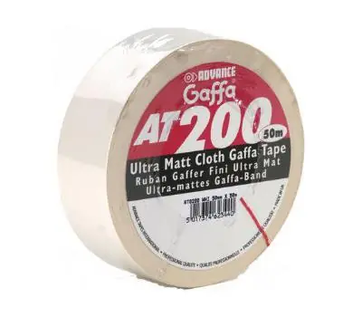 Advance Gaffatape weiss PRO AT-200 Zertifiziert