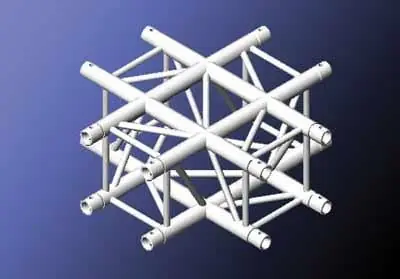 Mobiltruss Quatro-290 90 Grad X-Stück Echt