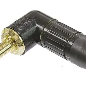 Neu Im Sortiment Neutrik NTP3RC-B Klinkewinkelstecker 3,5mm stereo, Gold