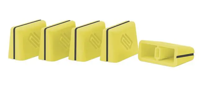 Reloop Fader-Cap-Set Gelb 5 Stk. Kostenloser Rückversand