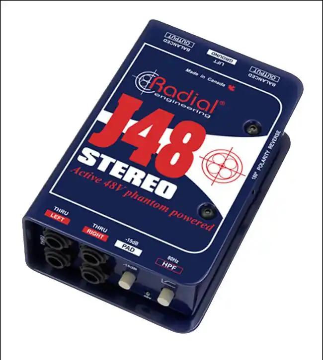 Radial J-48-Stereo Ausverkauf