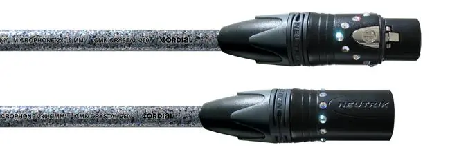 Sonderangebot Cordial Crystal-Cable XLR-XLR 5m