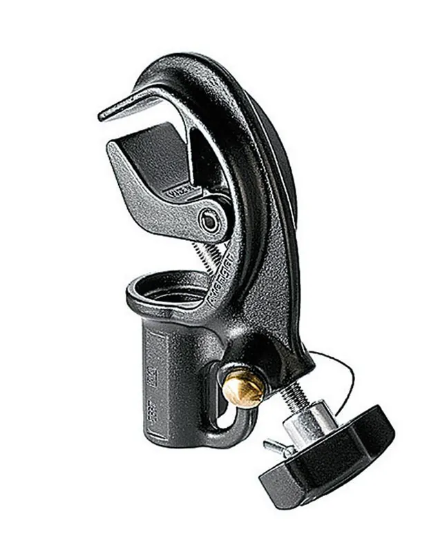 Manfrotto C-337 Quick Action Clamp, Rohrklemme mit 28mm TV Zapfen Aufnahme Kracherpreis