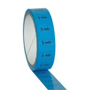 Echt Markertape 25mm/33m Blau "5m"-Aufdruck
