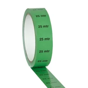 Expressversand Markertape 25mm/33m Grün "25m"-Aufdruck