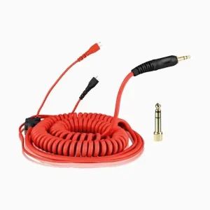 Zomo Sennheiser Ersatzkabel HD-25 rot spiral Billig