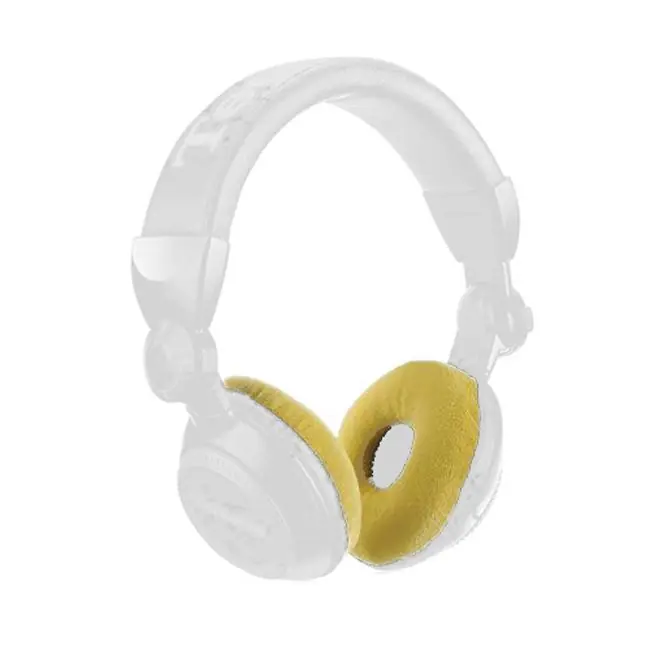 Zomo Ersatzpolsterset Technics RP-DH1200 Yellow/Velour Neu Im Sortiment