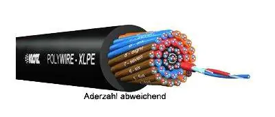 Klotz Polywire PW-20-X 20-paariges Multicore Meterware Meistverkauft