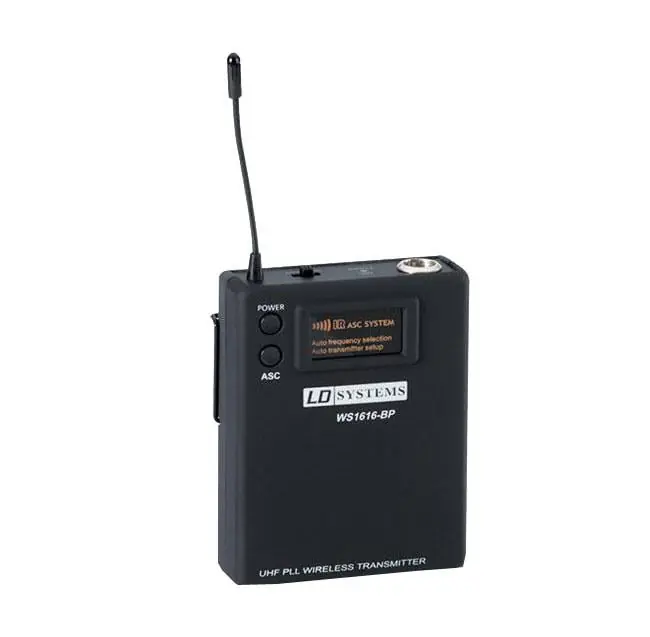 Wochenendangebot LD-Systems WS-1616-BP Pocket-Sender,16 Kanäle