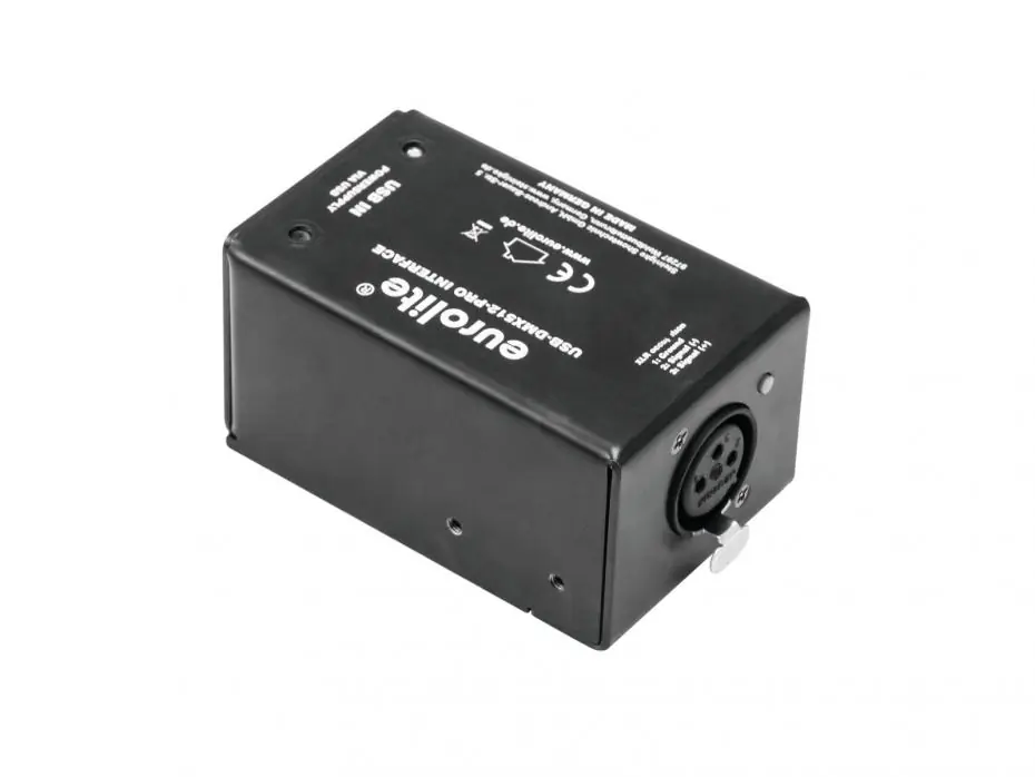 Neu Eurolite USB-DMX 512 Pro MKII Interface