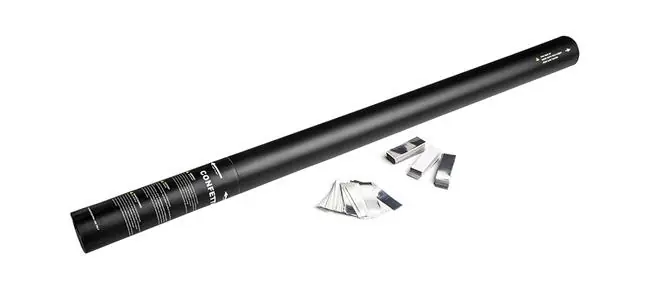 Meistverkauft Magic-FX Handkanone 80cm Confetti Weiß/Silber