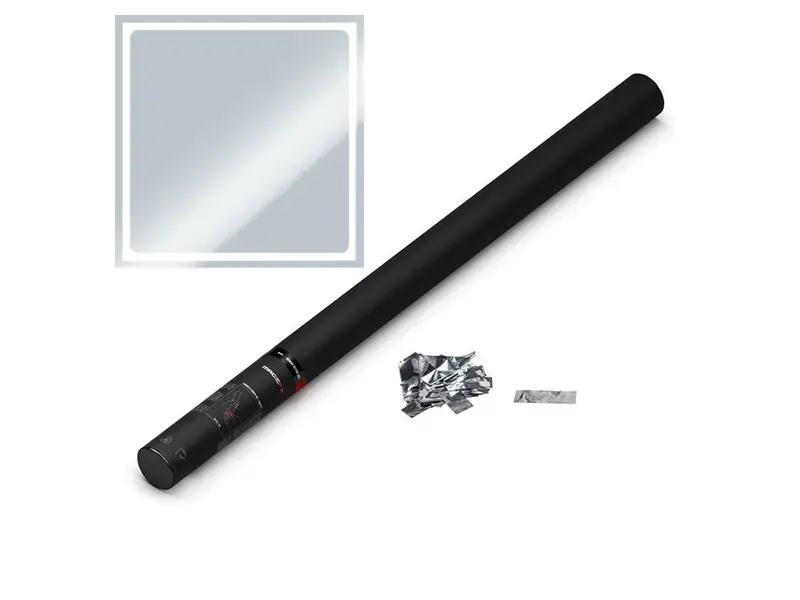 Magic-FX E-kanone 80cm Confetti Silber Ausverkauf