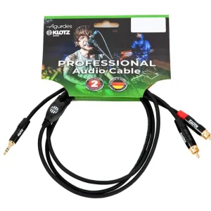 Angebot Agurdes Cables 1xStereo Miniklinke 3,5mm-2xCinch 6m