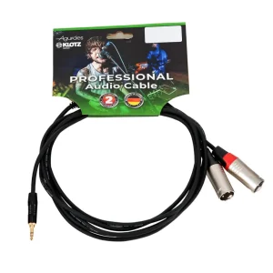 Begrenztes Angebot Agurdes Cables 1xStereo Miniklinke 3,5mm-2xXLRmale 1,8m