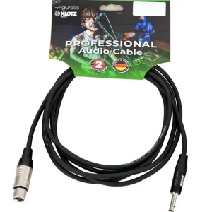 Garantierte Lieferung Agurdes Cables 1xXLR female-1x symmetrische Klinke 6,3mm 0,6m