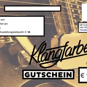 Gutschein EUR 10.- Sofort Bestellen