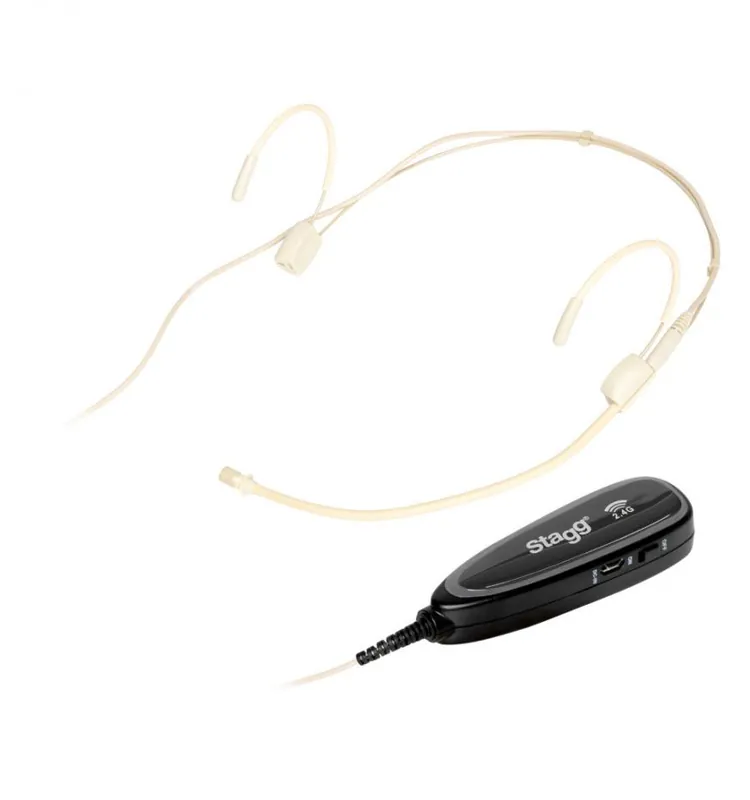 Finale Aktion Stagg SUW-12 H BE Headset Funkset 2,4G