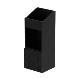 Wochenendangebot Glorious Record Rack 330 Black + Record Box Display Door Black