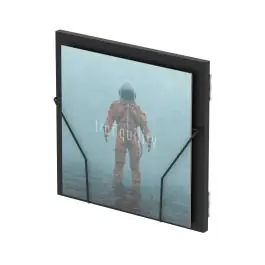 Glorious Record Box Display Door Black Must-Have