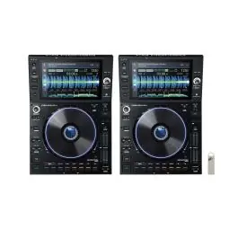 Gratis Versand Denon DJ SC6000 PRIME Bundle + Elevator USB Stick 32 GB