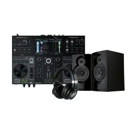 Denon DJ PRIME GO + Reloop RHP-15 + Reloop ADM-5 Billig