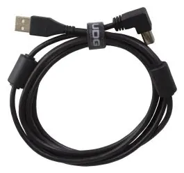 UDG Ultimate Audio Cable USB 2.0 A-B Black Angled 1m Nur Heute