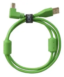 UDG Ultimate Audio Cable USB 2.0 A-B Green Angled 1m Direktkauf