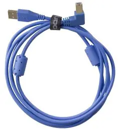 Preis Gesenkt UDG Ultimate Audio Cable USB 2.0 A-B Blue Angled 1m