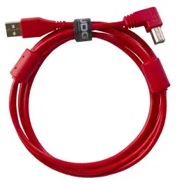 Knallerangebot UDG Ultimate Audio Cable USB 2.0 A-B Red Angled 1m