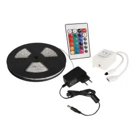 Wochenendangebot RGB LED-Stripe McShine 10m 300 LEDs + RGB-Controller + Netzteil