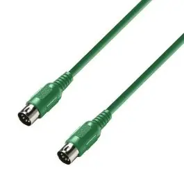 Adam Hall Cables K3 MIDI 0150 GRN MIDI Kabel 1,5 m grün Super-Preis