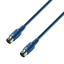 Preis Gesenkt Adam Hall Cables K3 MIDI 0150 BLU MIDI Kabel 1,5 m blau