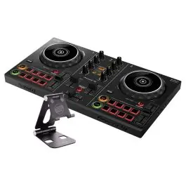 Neu Pioneer DJ DDJ-200 + Reloop Smart Display Stand