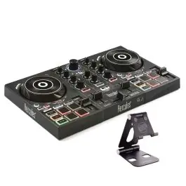 Hercules DJ Control Inpulse 200 + Reloop Smart Display Stand Aktuell