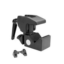 Adam Hall Accessories SUPER CLAMP MK2 Universal Haken mit Klemmhebel schwarz - VERSION 2 Markenware