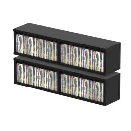 Neue Kollektion Glorious CD Box black 90 Set